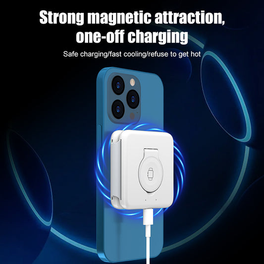 VoltMate™ 3-in-1 Foldable Wireless Charging Station | Phone • Watch • Earbuds